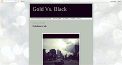 Desktop Screenshot of goldvsblack.blogspot.com