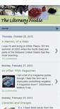 Mobile Screenshot of literaryfoodie.blogspot.com