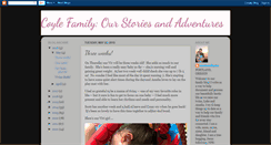 Desktop Screenshot of coylefamilyadventures.blogspot.com