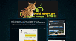 Desktop Screenshot of comitesalvabosquetigre2.blogspot.com