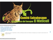 Tablet Screenshot of comitesalvabosquetigre2.blogspot.com