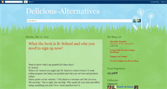 Desktop Screenshot of delicious-alternatives.blogspot.com
