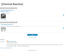 Tablet Screenshot of chemical-reaction-07.blogspot.com