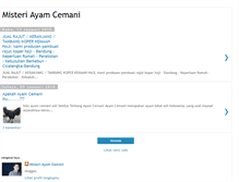 Tablet Screenshot of misteriayamcemani.blogspot.com