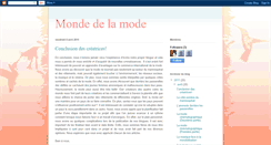 Desktop Screenshot of lamodeinternationale.blogspot.com