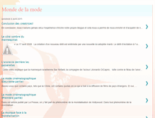 Tablet Screenshot of lamodeinternationale.blogspot.com