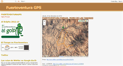 Desktop Screenshot of fuerteventuragps.blogspot.com