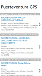 Mobile Screenshot of fuerteventuragps.blogspot.com