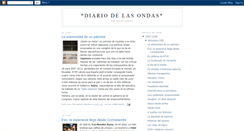 Desktop Screenshot of diariodelasondas.blogspot.com