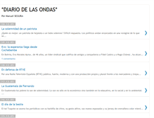 Tablet Screenshot of diariodelasondas.blogspot.com