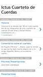 Mobile Screenshot of ictus-cuarteto-de-cuerdas.blogspot.com