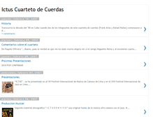 Tablet Screenshot of ictus-cuarteto-de-cuerdas.blogspot.com