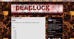 Desktop Screenshot of deathlock8.blogspot.com