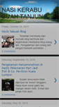 Mobile Screenshot of nasikerabubuahtanjung.blogspot.com