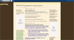 Desktop Screenshot of hghsaplanguage.blogspot.com