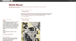 Desktop Screenshot of mobilemisuse.blogspot.com