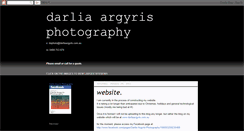 Desktop Screenshot of darliaargyris-photography.blogspot.com