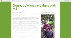 Desktop Screenshot of grace2wheelmydayswithms.blogspot.com