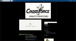 Desktop Screenshot of crossforcekarate.blogspot.com