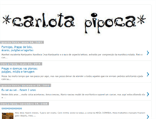 Tablet Screenshot of carlotapipoca.blogspot.com