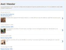 Tablet Screenshot of andiwander.blogspot.com