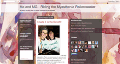 Desktop Screenshot of meandmg.blogspot.com