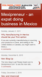 Mobile Screenshot of mexipreneur.blogspot.com