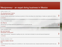 Tablet Screenshot of mexipreneur.blogspot.com