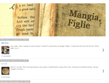 Tablet Screenshot of mangiafiglie.blogspot.com