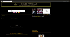 Desktop Screenshot of monde-franglais.blogspot.com