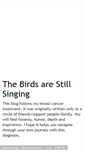 Mobile Screenshot of birdsstillsing.blogspot.com