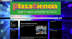 Desktop Screenshot of plazaciencia.blogspot.com