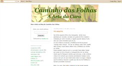 Desktop Screenshot of caminhodasfolhas.blogspot.com