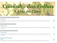 Tablet Screenshot of caminhodasfolhas.blogspot.com