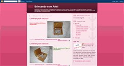 Desktop Screenshot of bbbrincandocomarte.blogspot.com