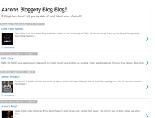 Tablet Screenshot of aaronsradblog.blogspot.com