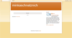 Desktop Screenshot of minkaschnalznich.blogspot.com