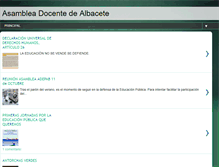 Tablet Screenshot of interinosdocentesclm.blogspot.com