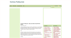 Desktop Screenshot of currencytrading-news.blogspot.com