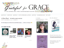 Tablet Screenshot of gratefulforgrace.blogspot.com