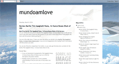 Desktop Screenshot of mundoamlove.blogspot.com