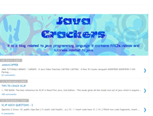 Tablet Screenshot of javacrackers.blogspot.com