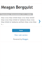 Mobile Screenshot of meaganbergquist.blogspot.com