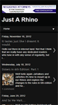 Mobile Screenshot of justarhino.blogspot.com