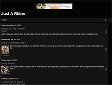 Tablet Screenshot of justarhino.blogspot.com