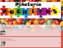 Tablet Screenshot of pinateriapochitos.blogspot.com