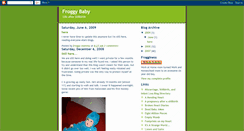 Desktop Screenshot of froggy-baby.blogspot.com