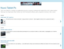 Tablet Screenshot of nuovitabletpc.blogspot.com