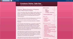 Desktop Screenshot of condom-online.blogspot.com