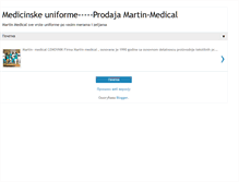 Tablet Screenshot of medicinske-uniforme.blogspot.com